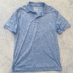 Under Armour Golf Polo Academy Blue M